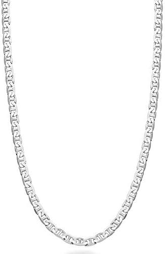 Amazon.com: Miabella Solid 925 Sterling Silver Italian 6mm Diamond
